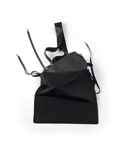 No Rules Leather Pull-Up Bag