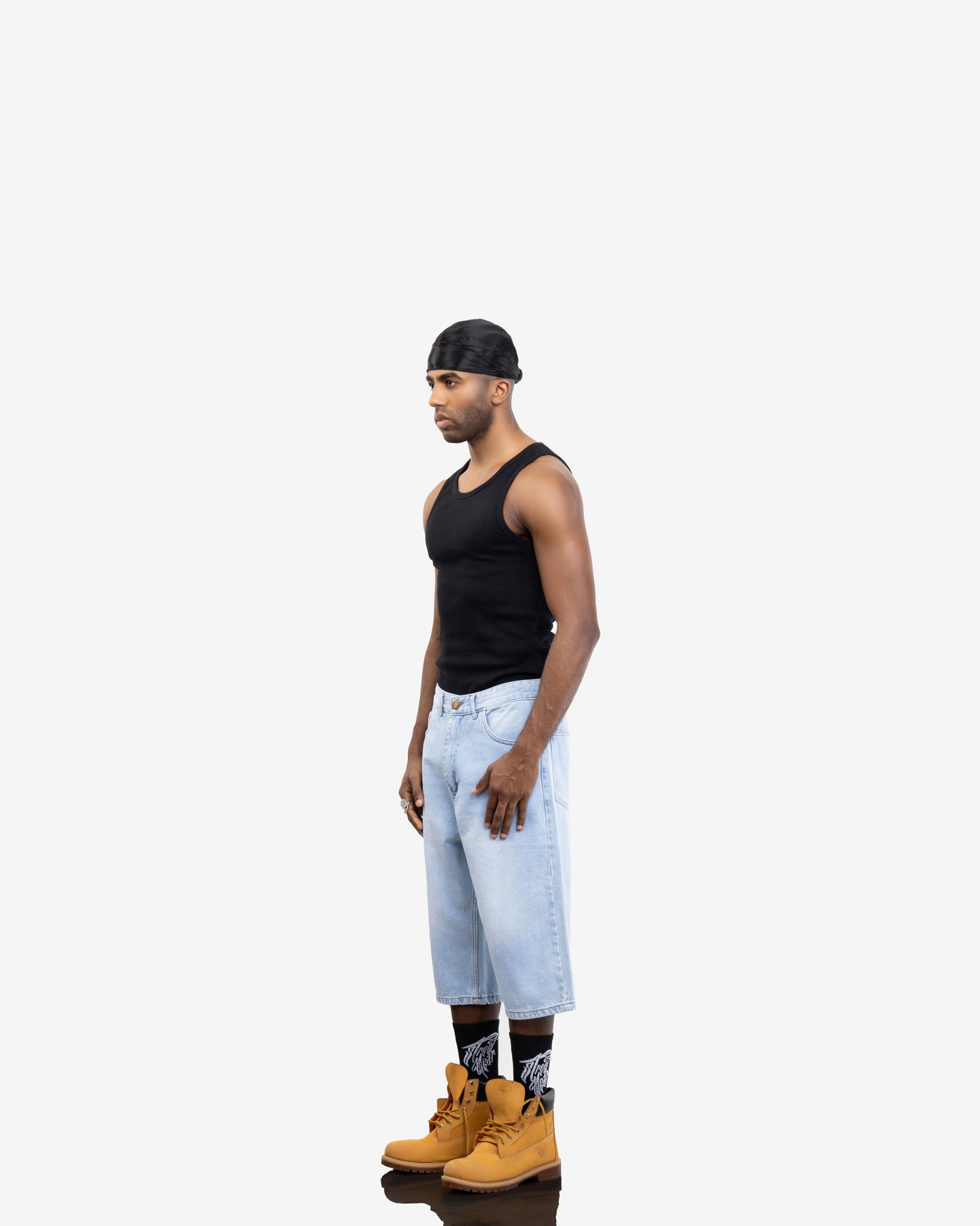 Baggy Short In Light Blue