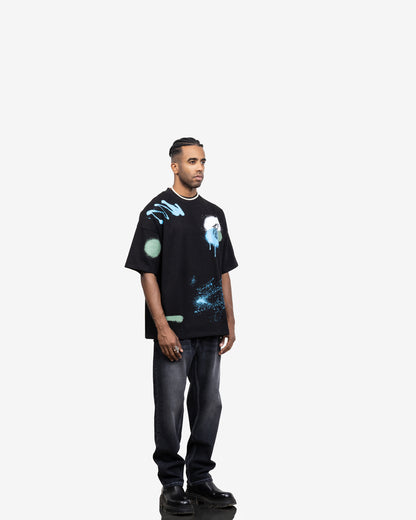 Black Spray T-Shirt