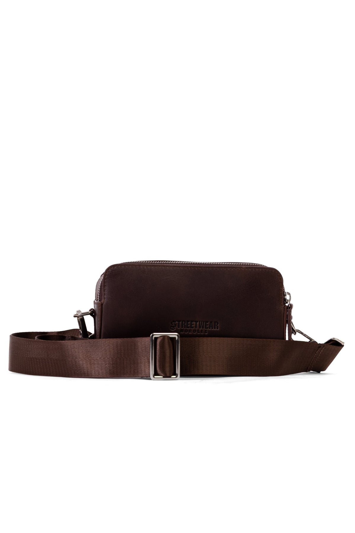 No Rules Leather Pull-Up Bag