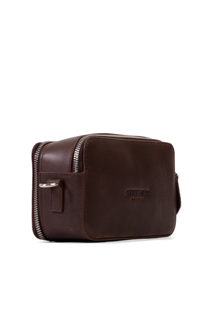 No Rules Leather Pull-Up Bag