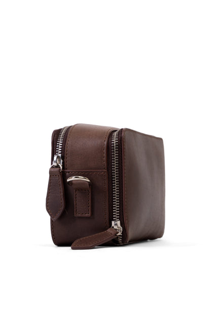 No Rules Leather Pull-Up Bag