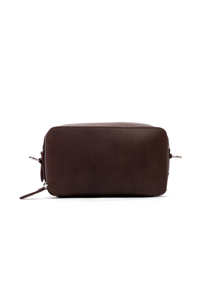 No Rules Leather Pull-Up Bag