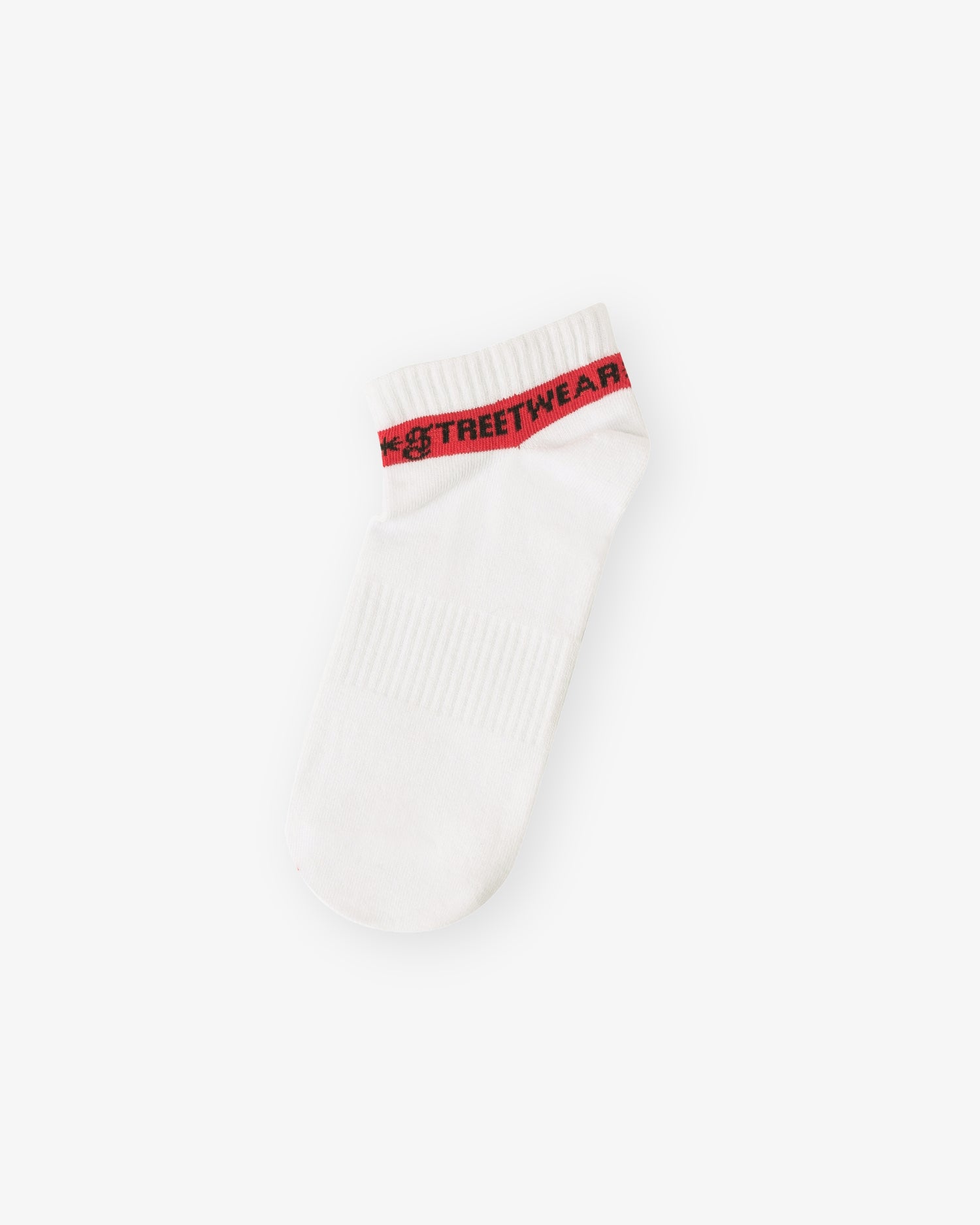 Street Red Stripe Low Socks