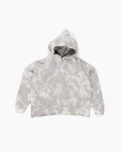 Scripted Shadows Cropped Hoodie