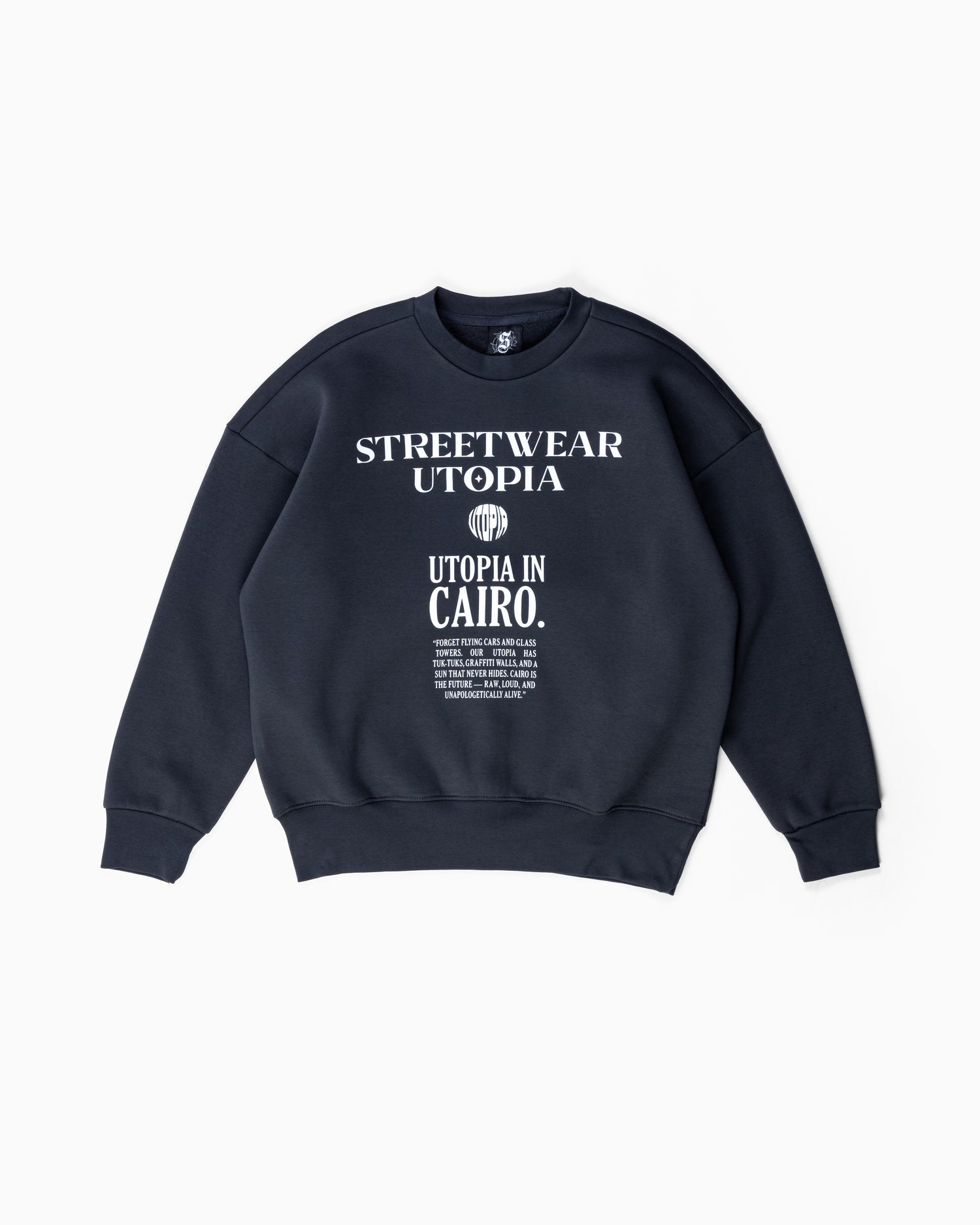 Utopia In Cairo Oversized Sweatshirt