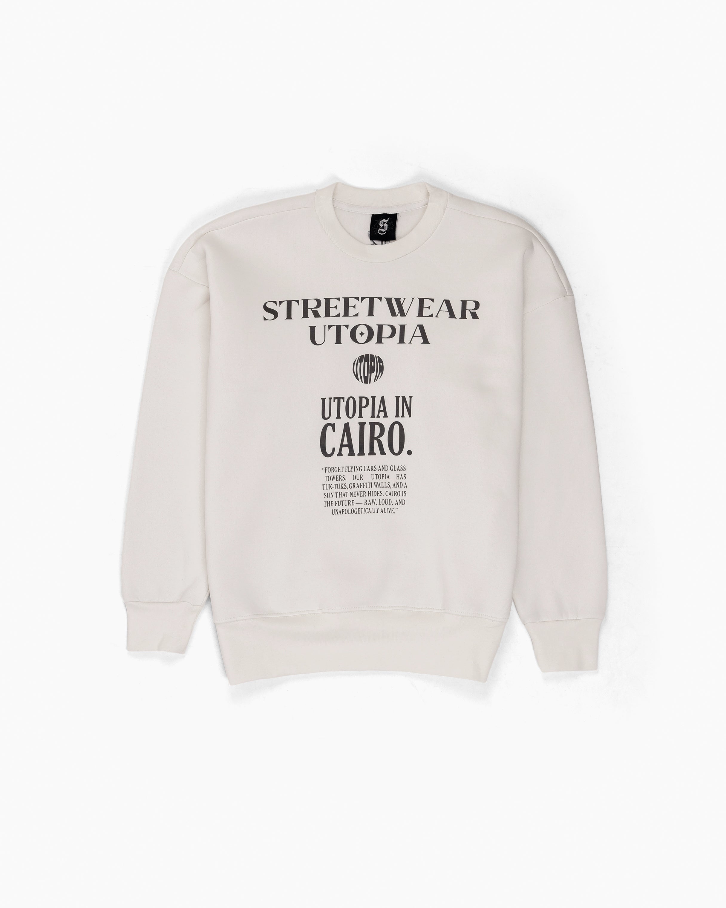 Utopia In Cairo Oversized Sweatshirt