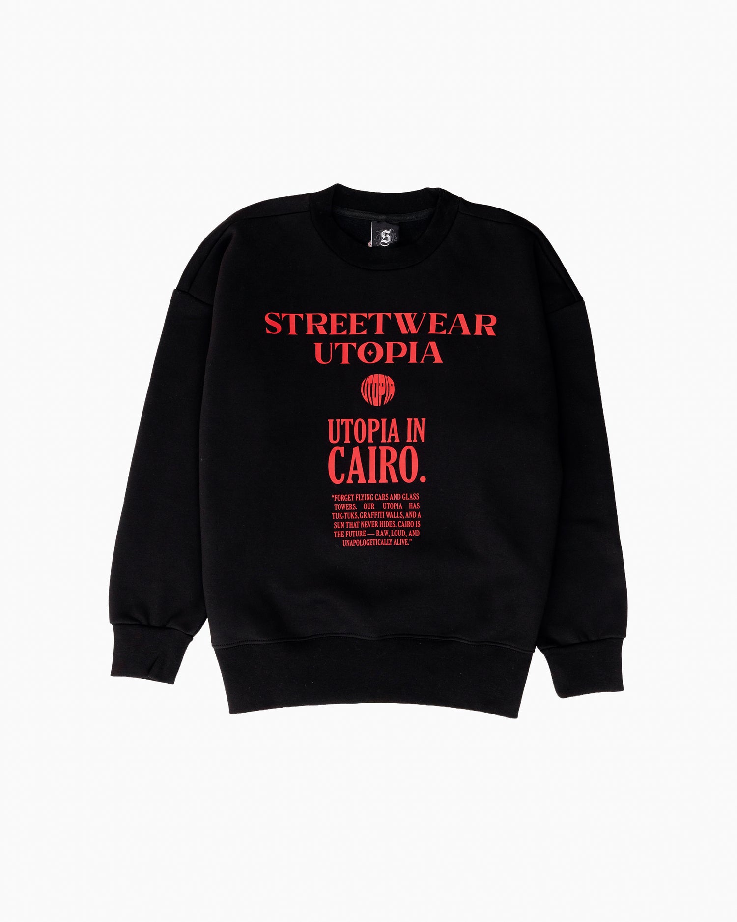 Utopia In Cairo Oversized Sweatshirt