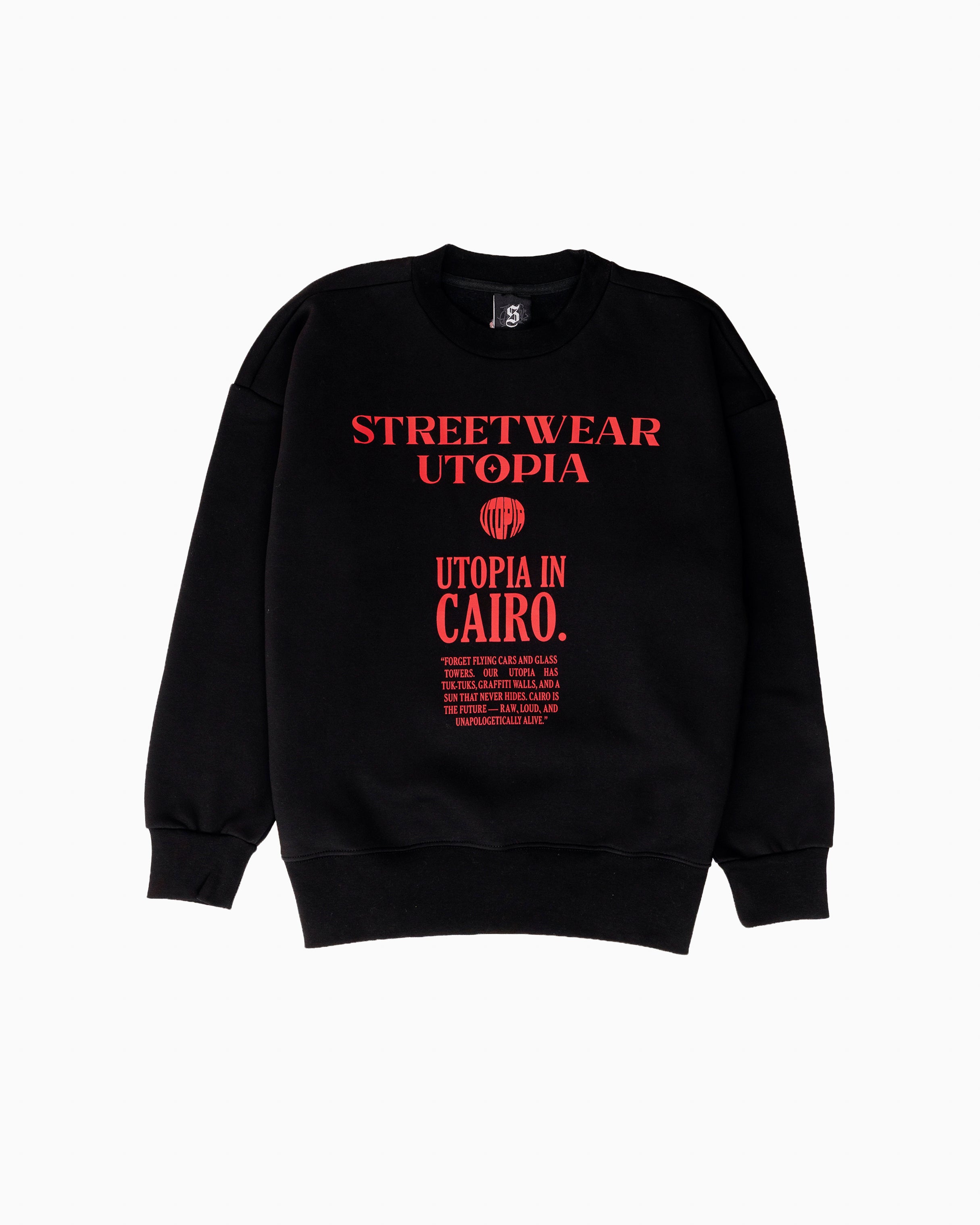 Utopia In Cairo Oversized Sweatshirt