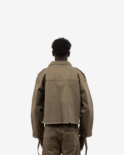 Box Fit Cargo Jacket with Large Pockets