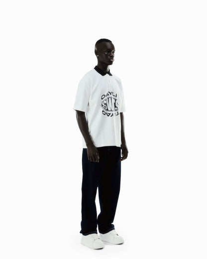 Daylit Oversized Polo T-Shirt