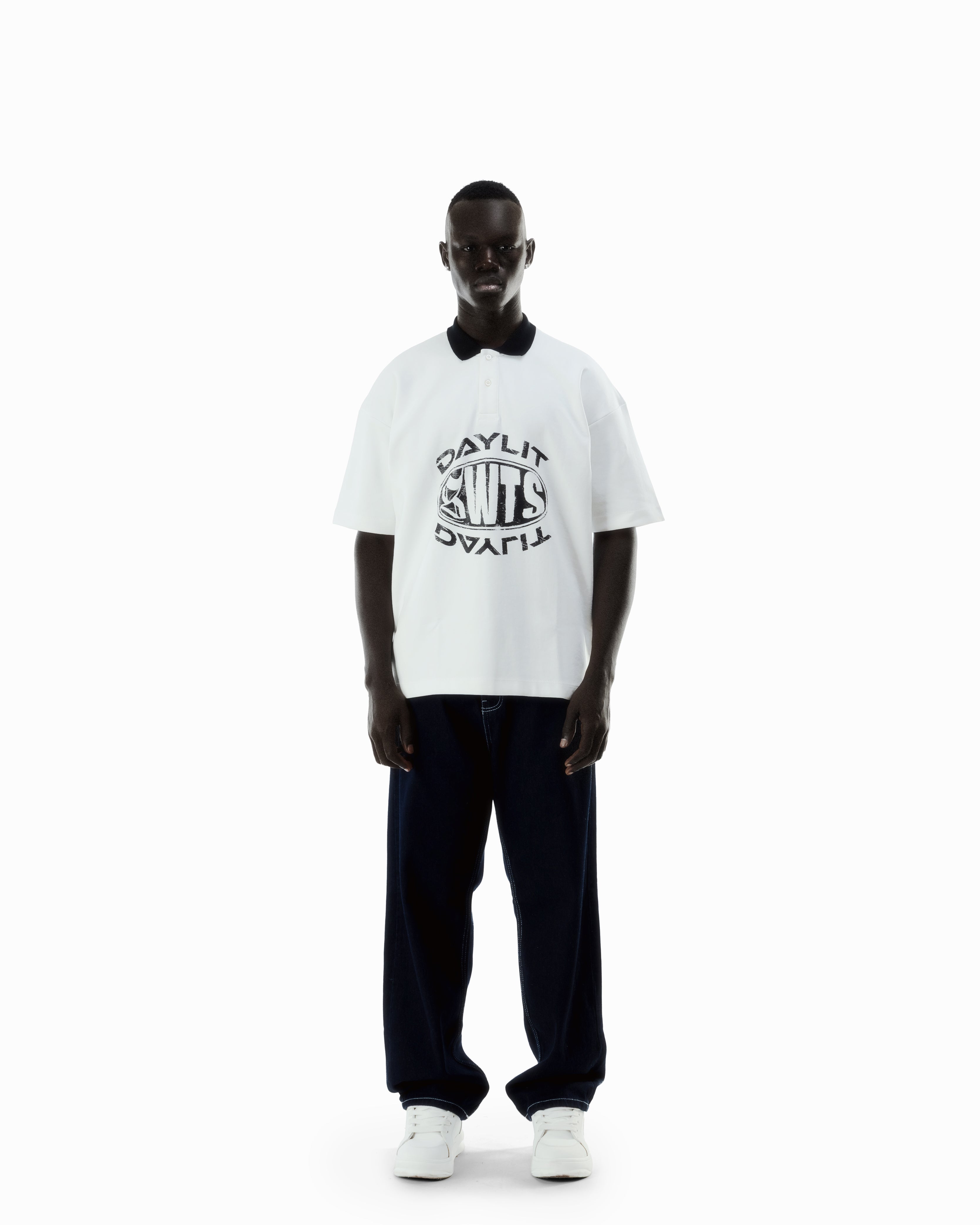 Daylit Oversized Polo T-Shirt
