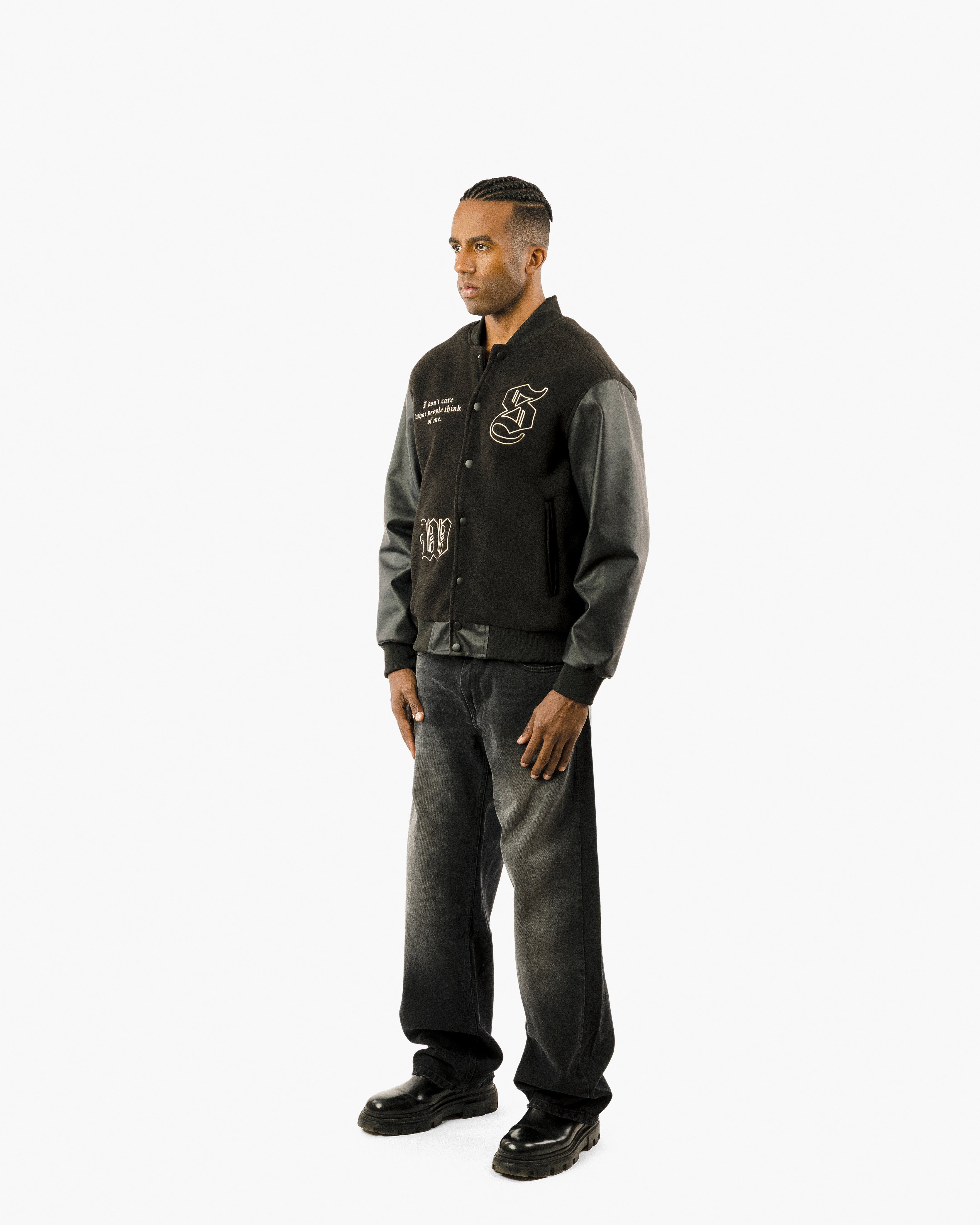 I Don’t Care Bomber Jacket