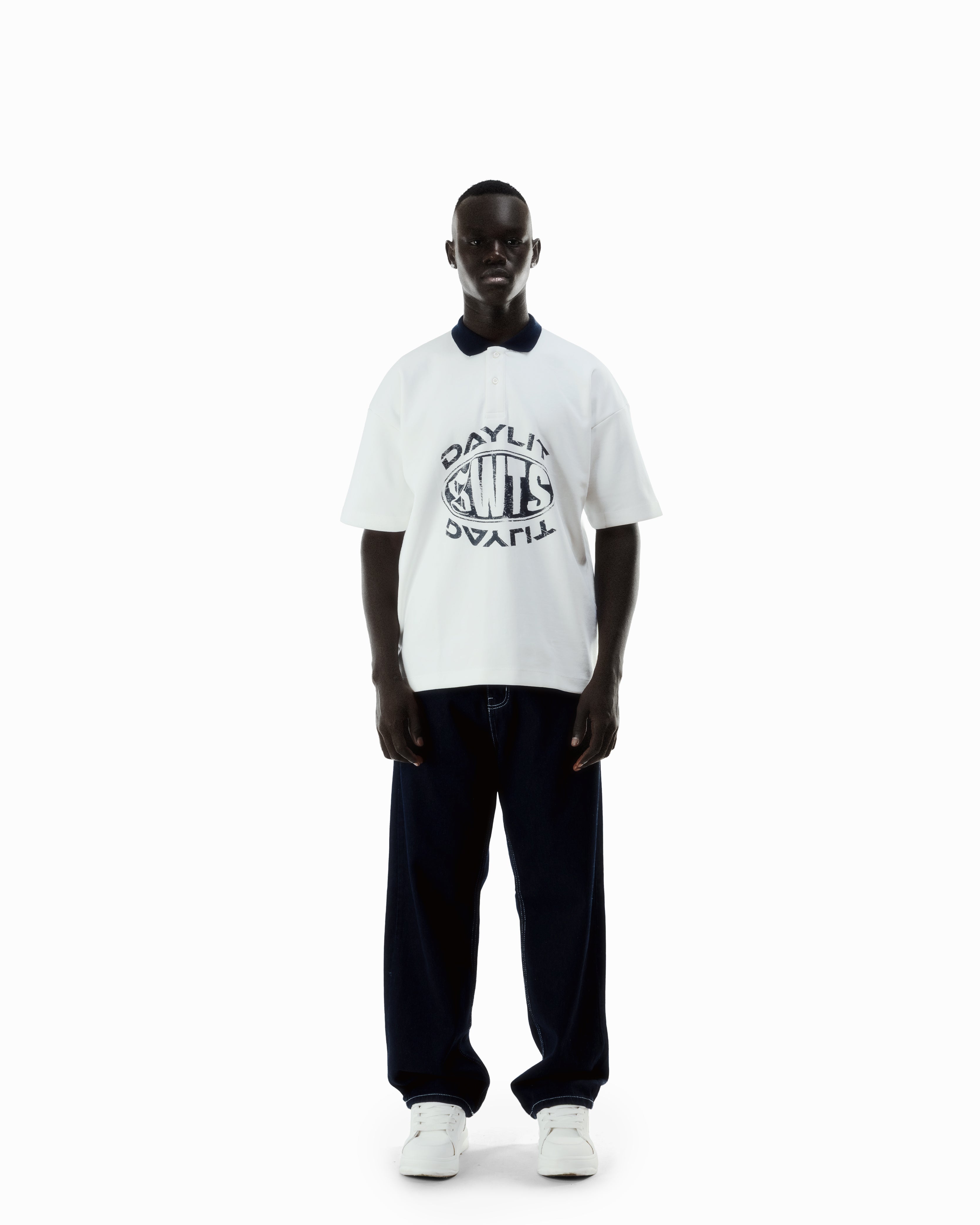Daylit Oversized Polo T-Shirt