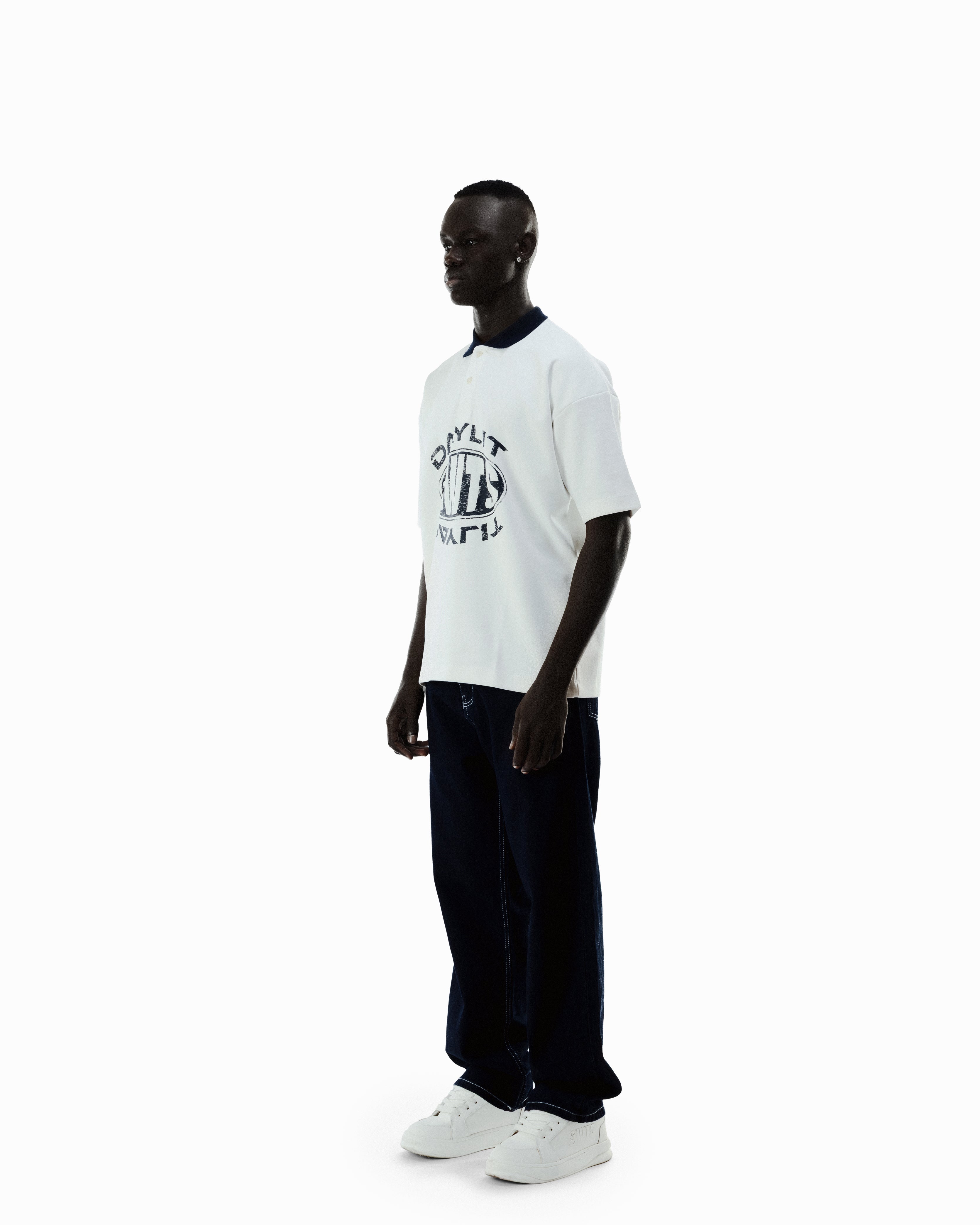 Daylit Oversized Polo T-Shirt