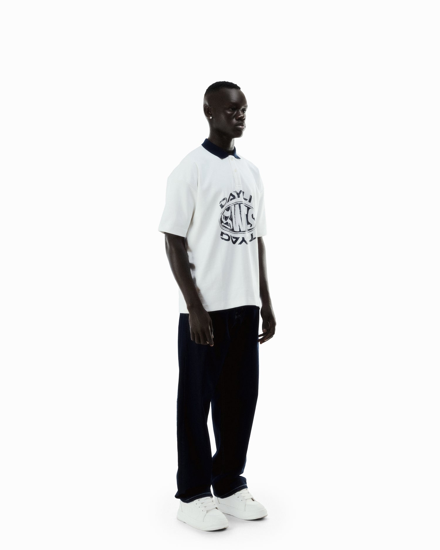 Daylit Oversized Polo T-Shirt