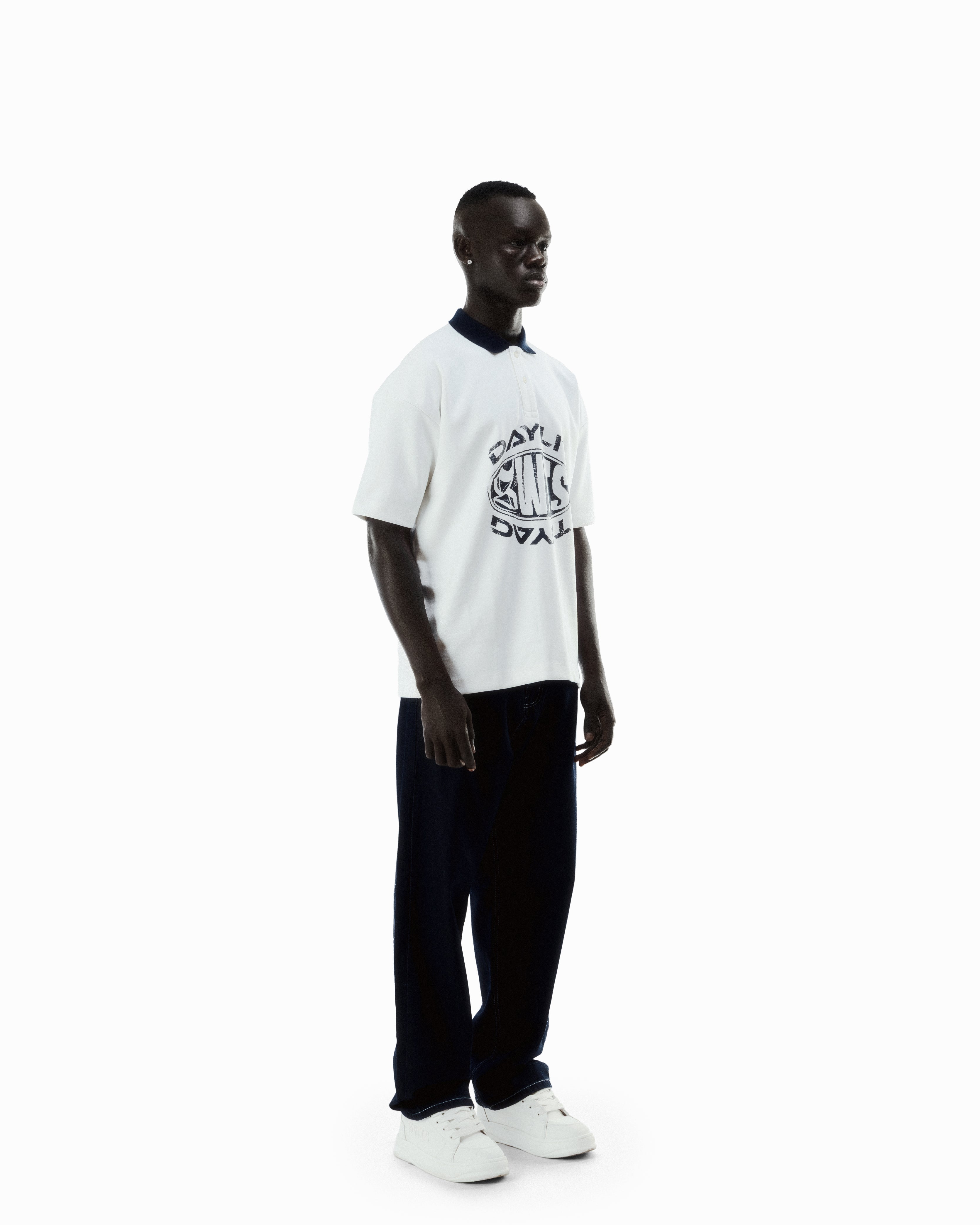 Daylit Oversized Polo T-Shirt