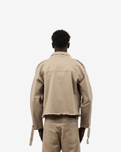 Box Fit Cargo Jacket with Large Pockets