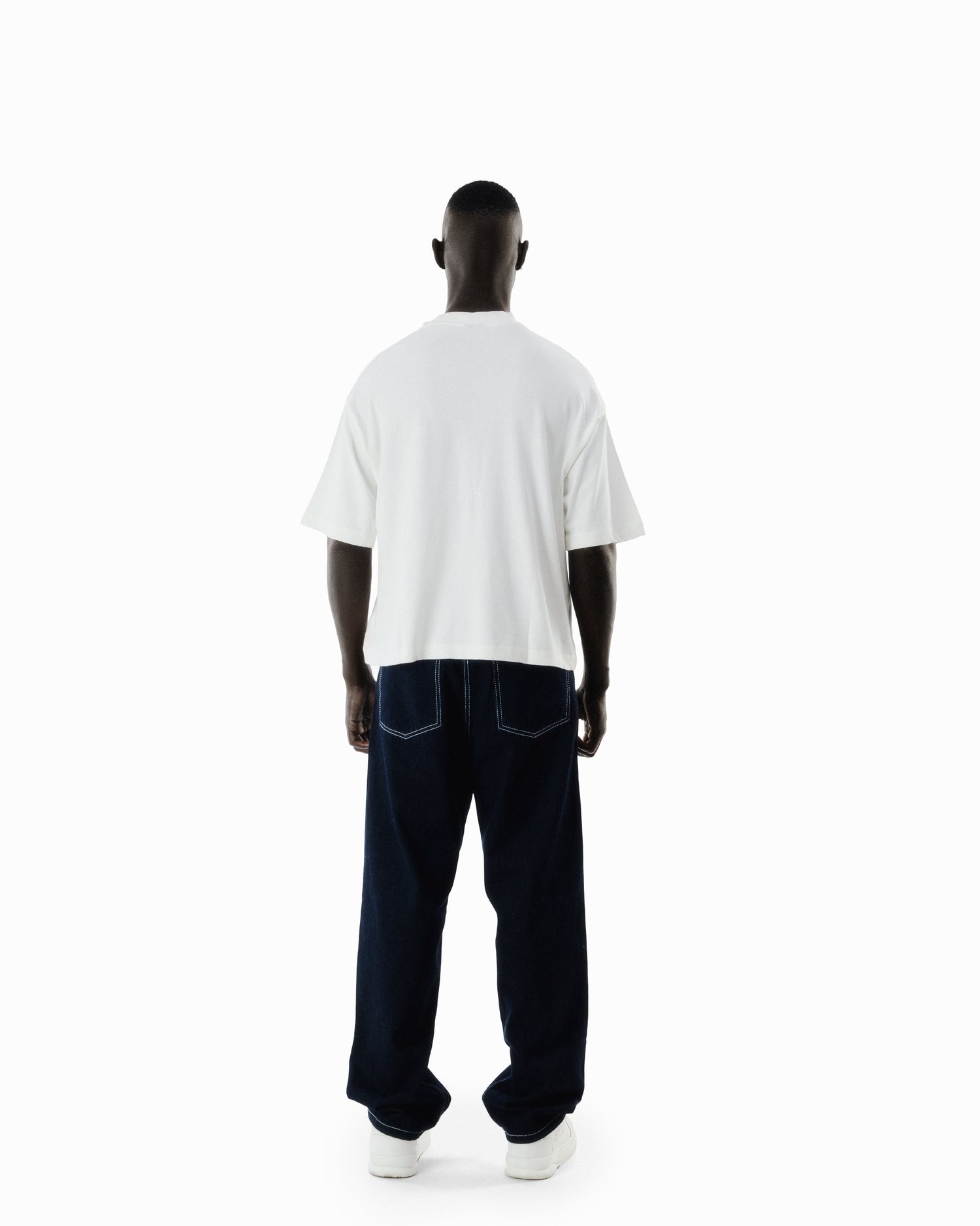 Tonal Back Logo Boxy T-Shirt