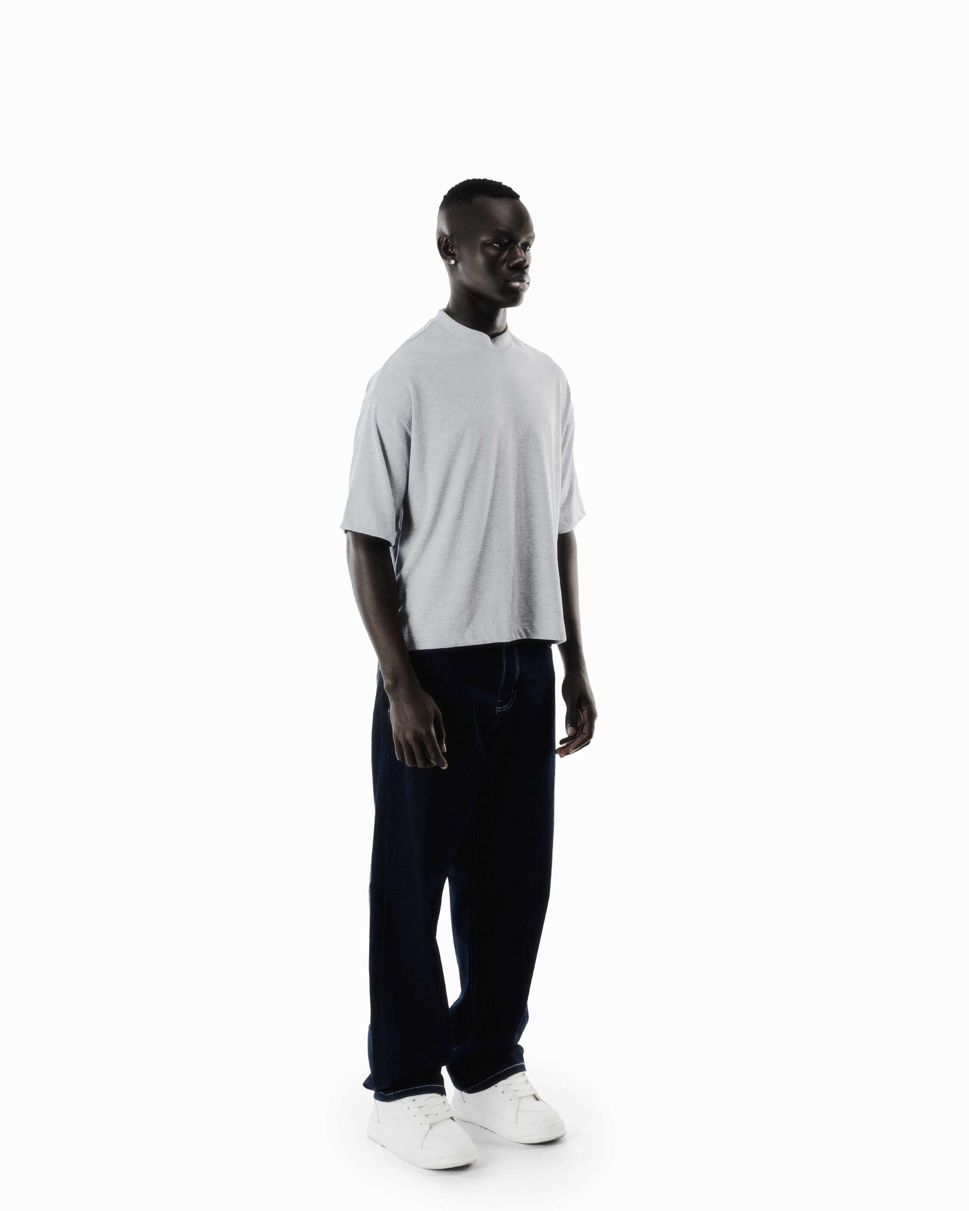 Tonal Back Logo Boxy T-Shirt