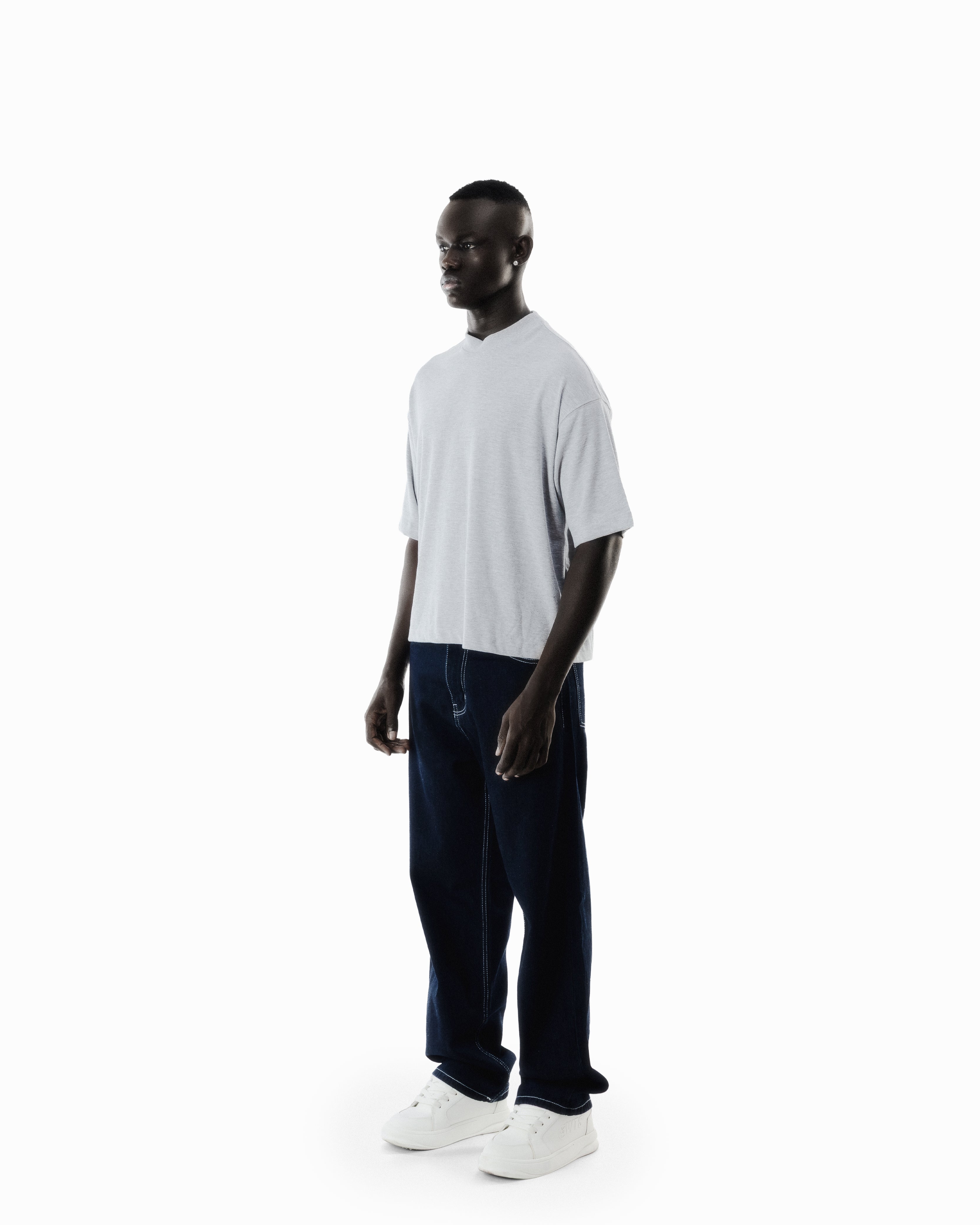 Tonal Back Logo Boxy T-Shirt