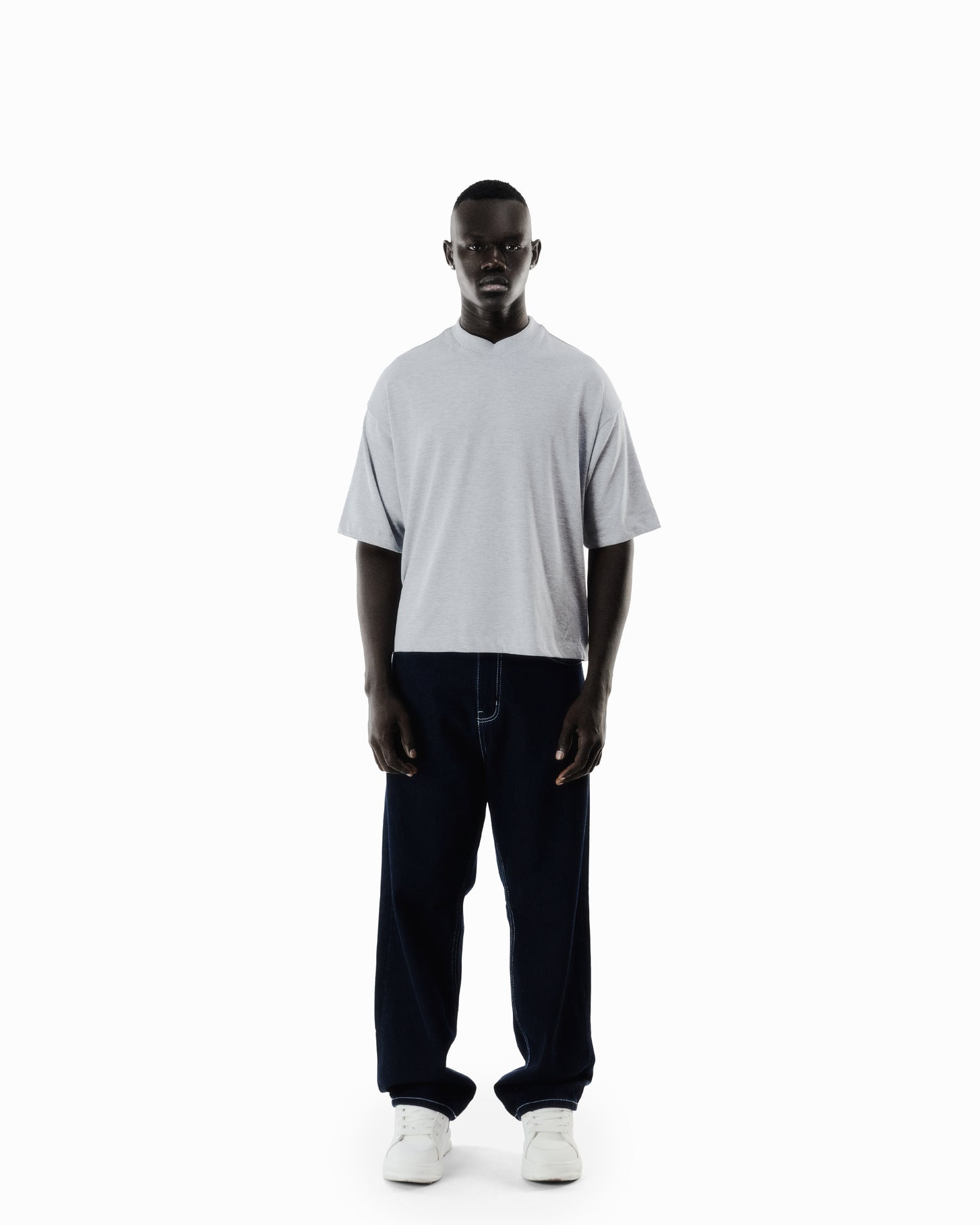 Tonal Back Logo Boxy T-Shirt