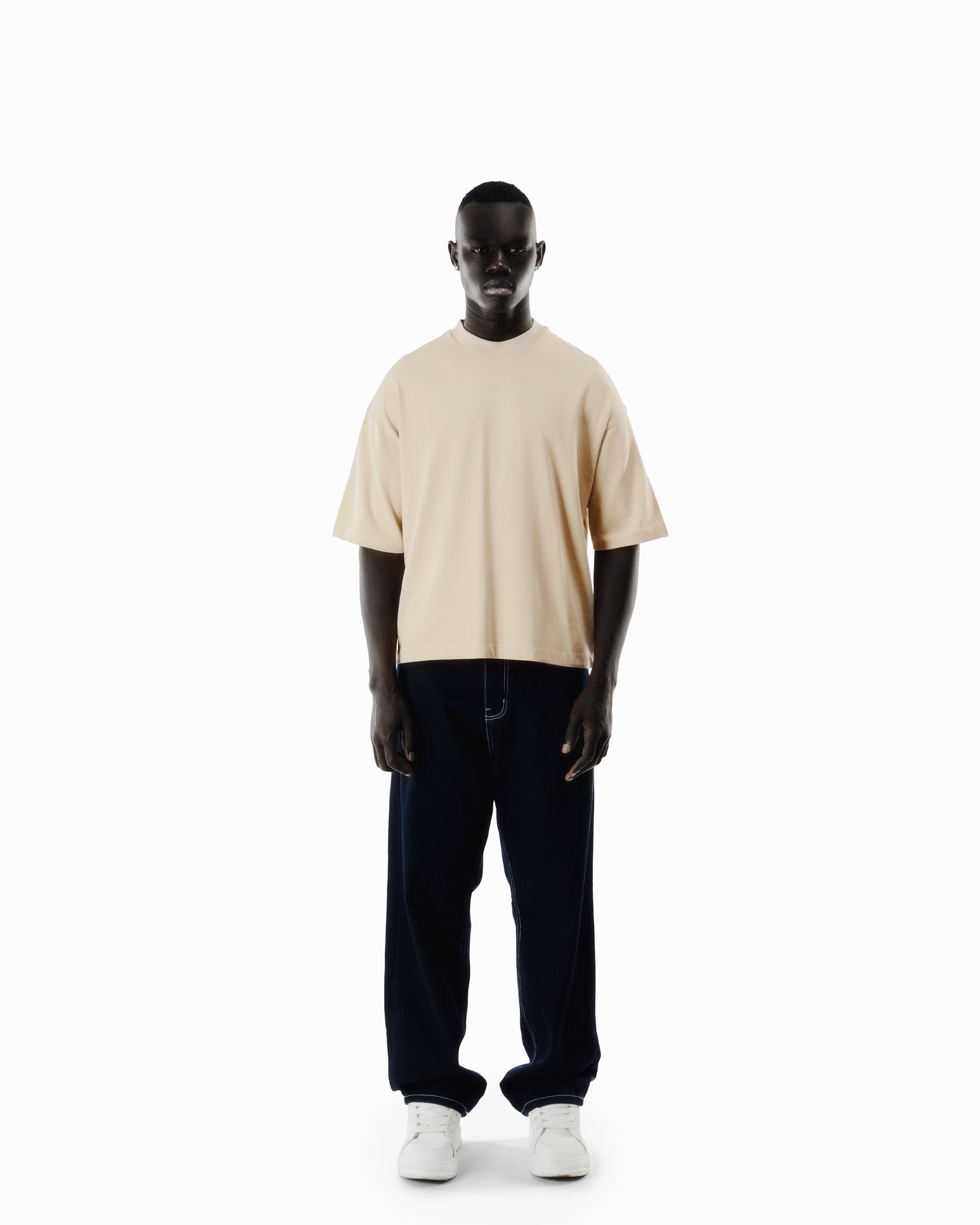 Tonal Back Logo Boxy T-Shirt