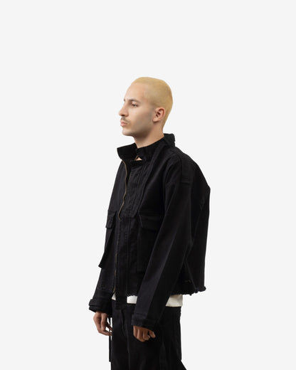 Box Fit Cargo Jacket with Large Pockets