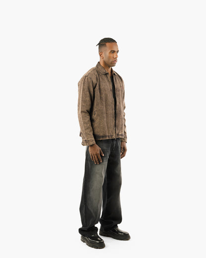 Streetwear Essential Boxy Gabardine Jacket