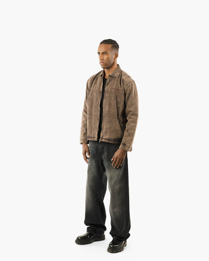 Streetwear Essential Boxy Gabardine Jacket
