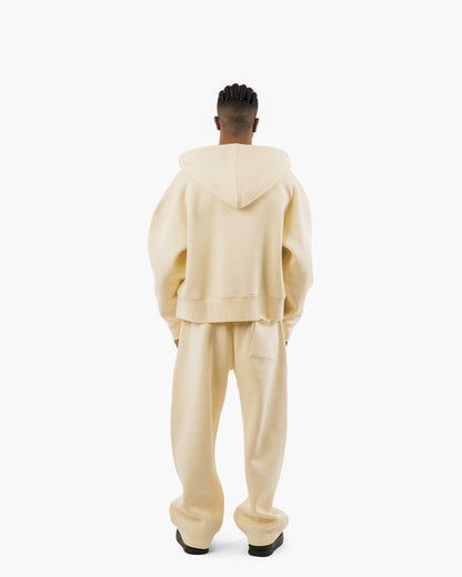 Streetwear Essential Boxy Zip Hoodie