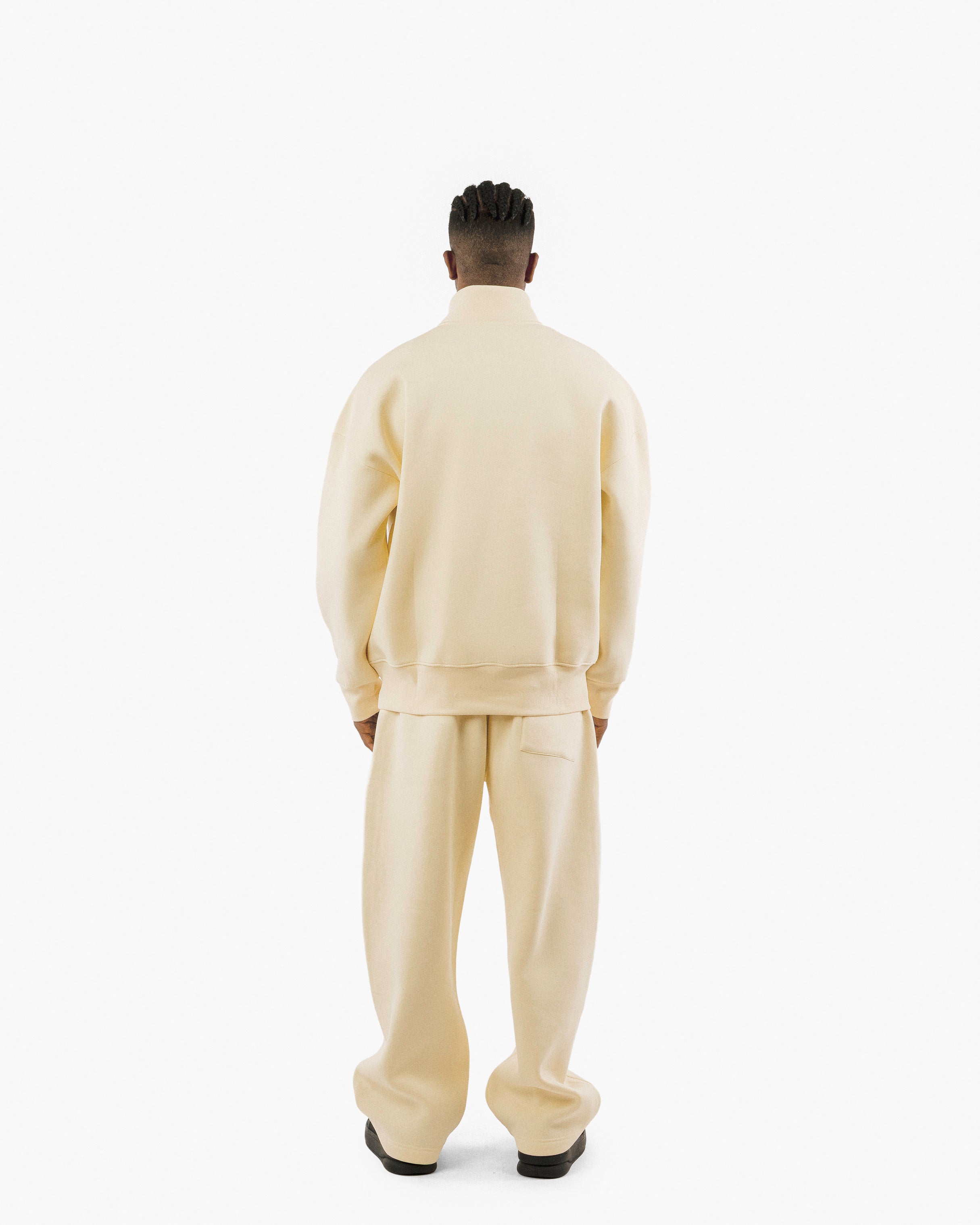 Streetwear Essential Oversized Quarter-Zip