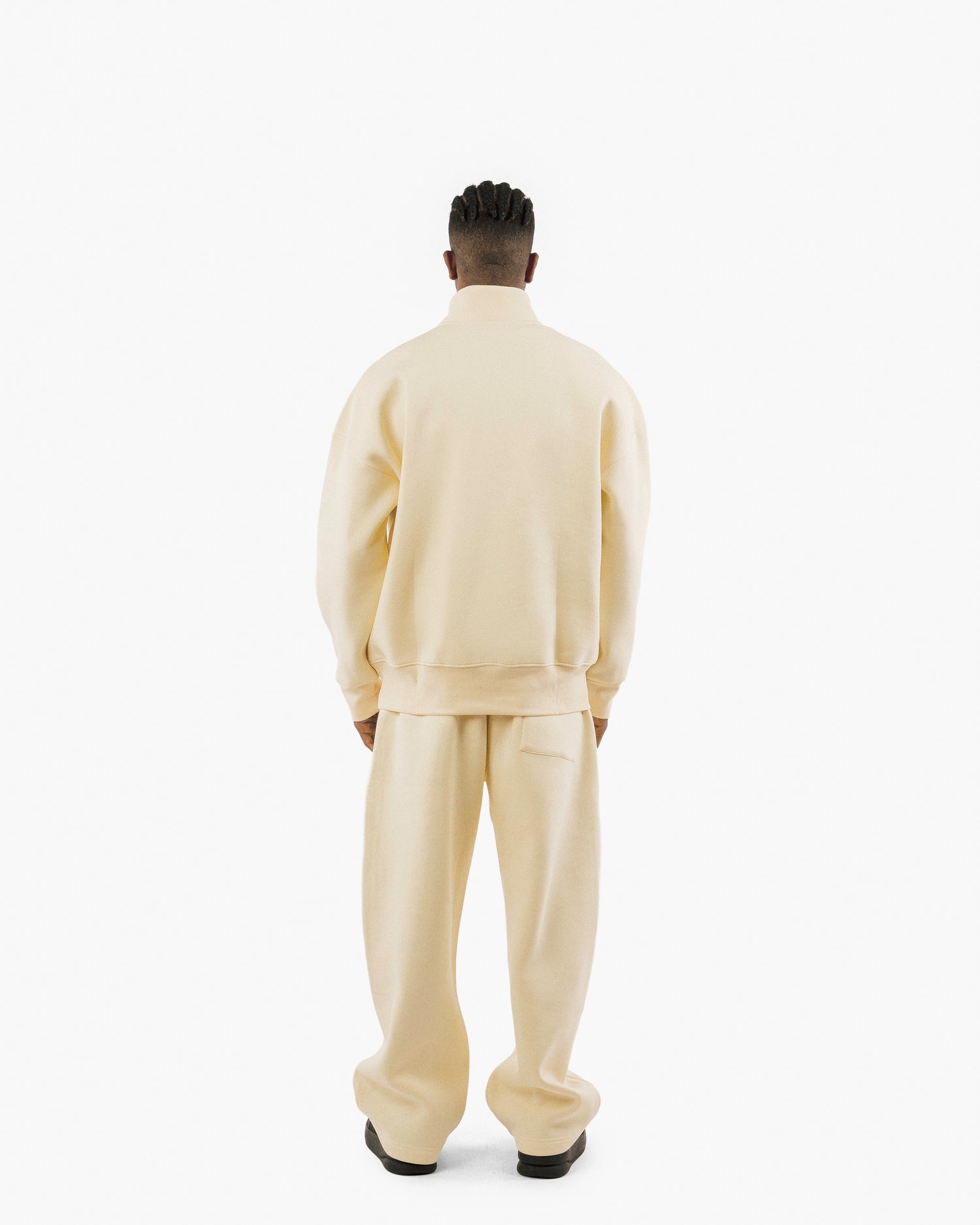 Streetwear Essential Oversized Quarter-Zip