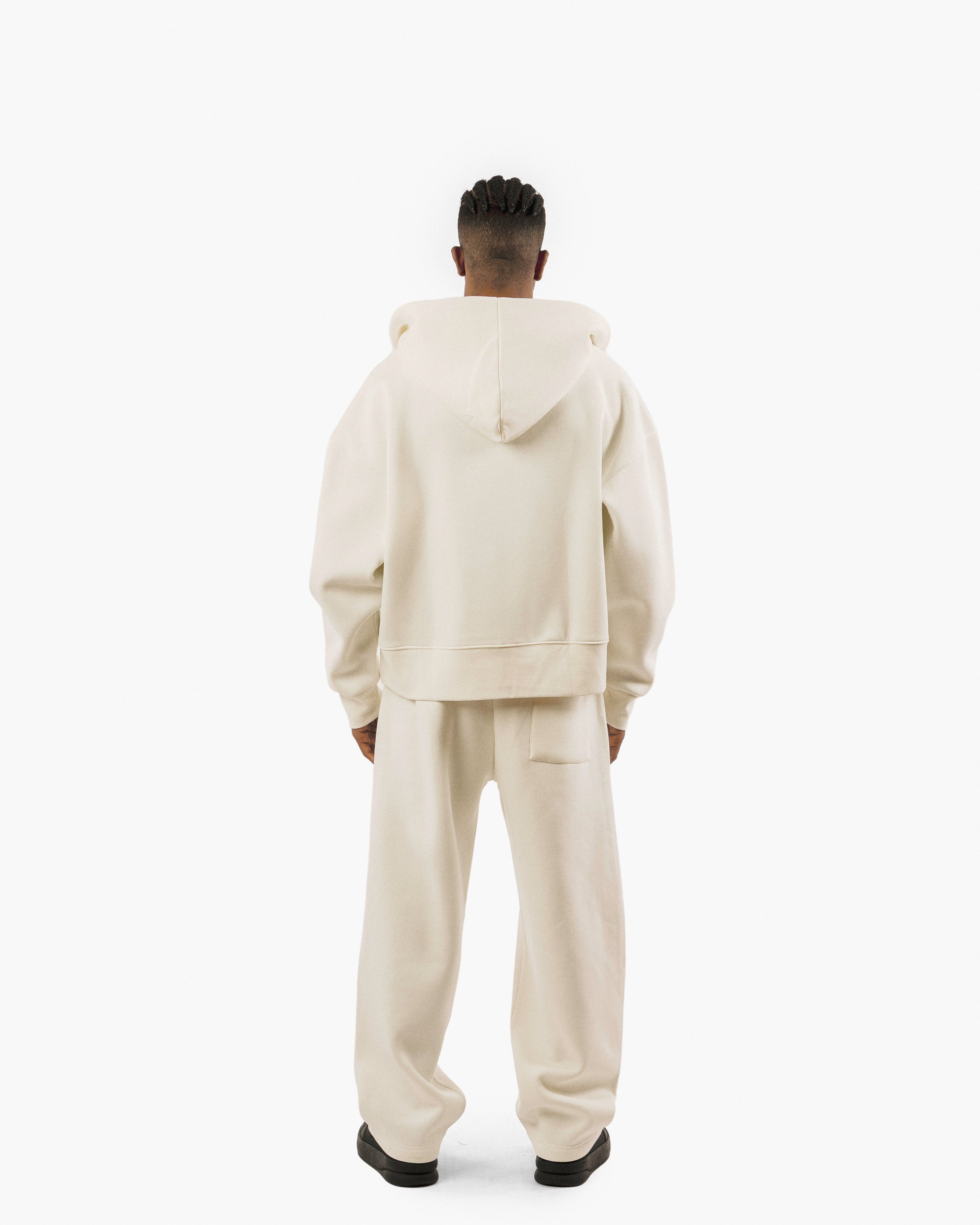 Streetwear Essential Boxy Zip Hoodie