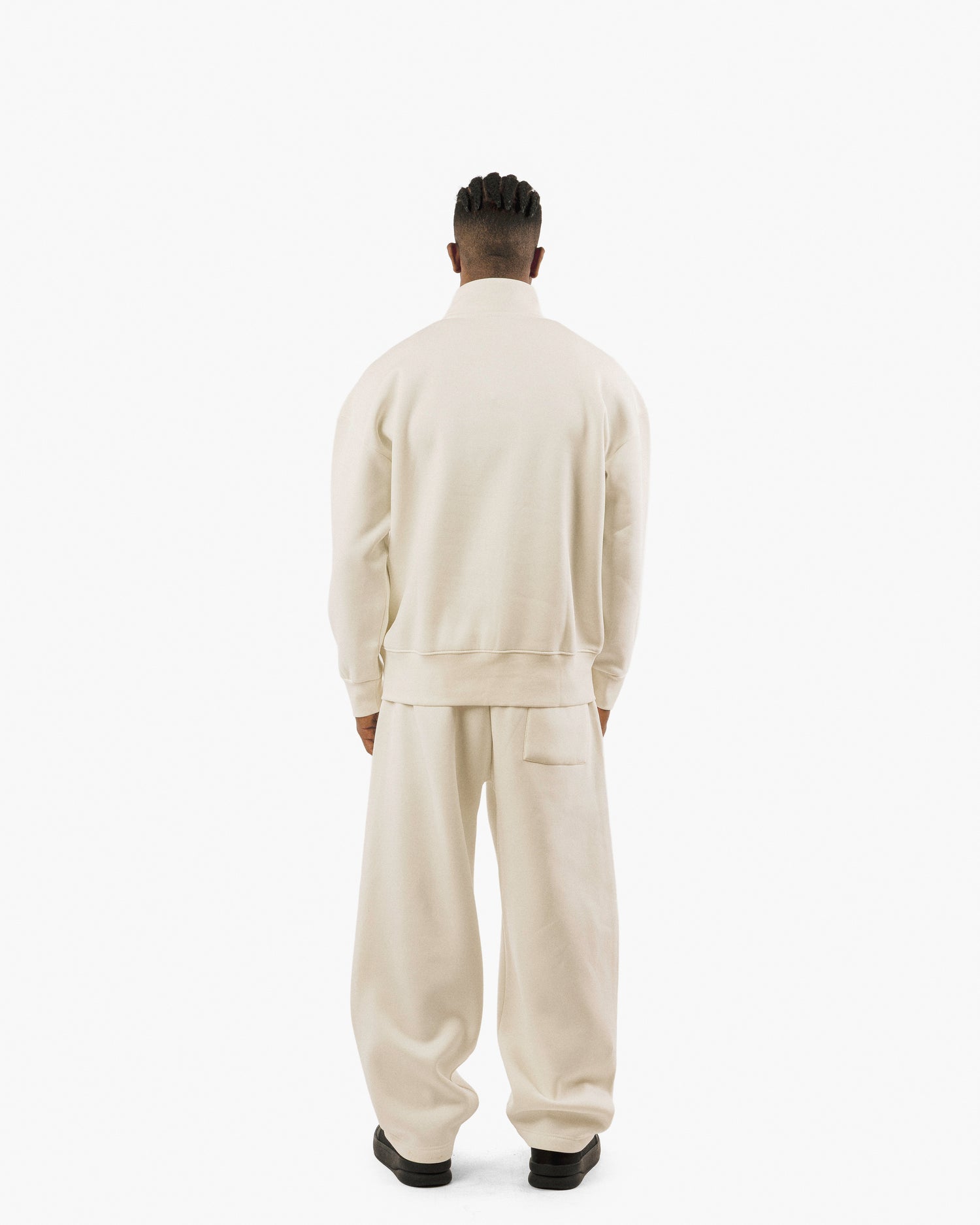 Streetwear Essential Oversized Quarter-Zip