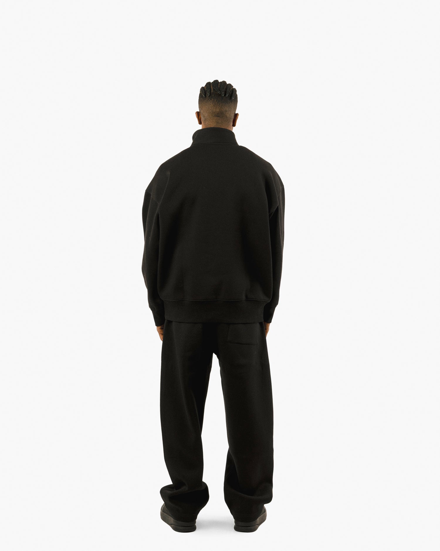 Streetwear Essential Oversized Quarter-Zip