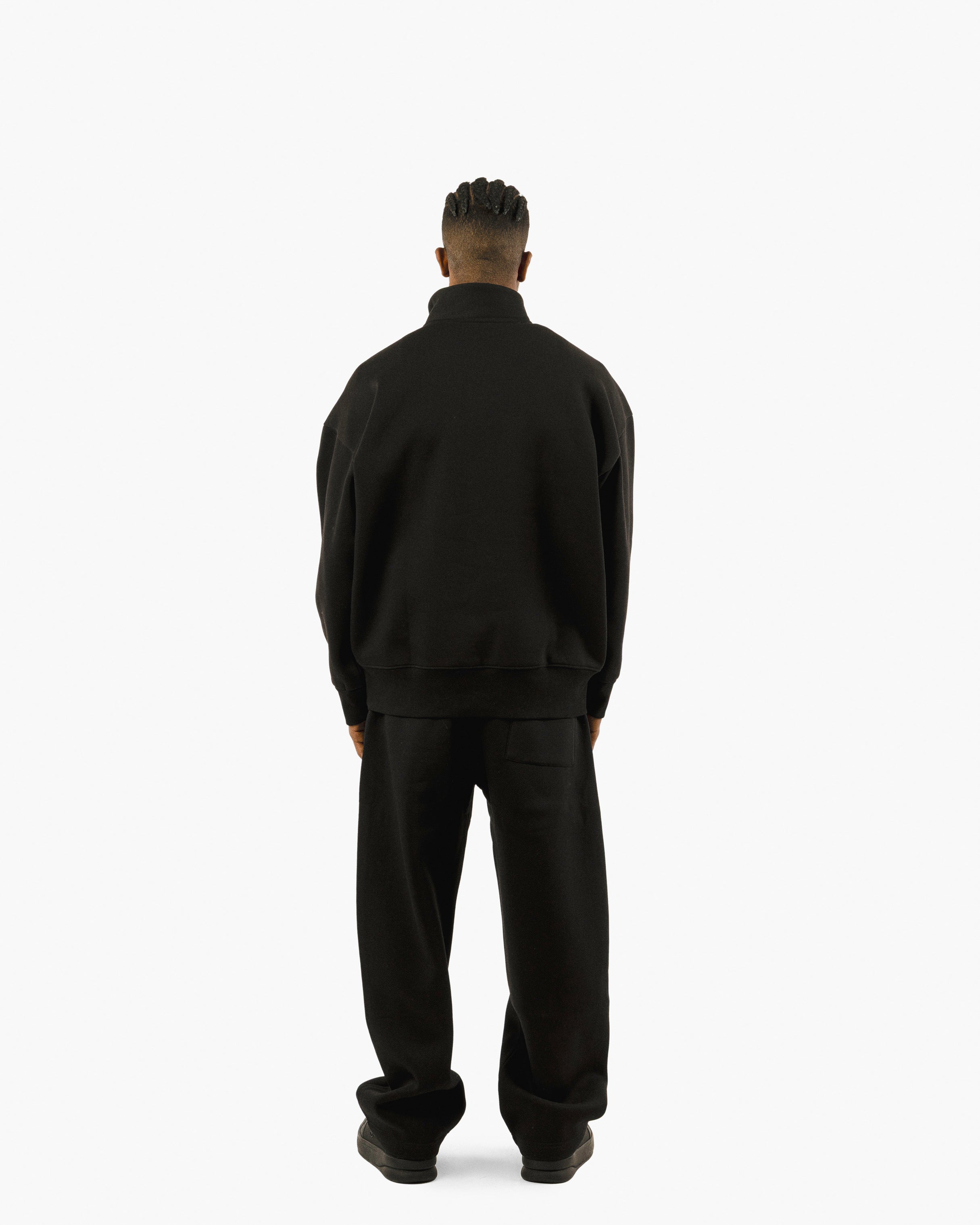 Streetwear Essential Oversized Quarter-Zip