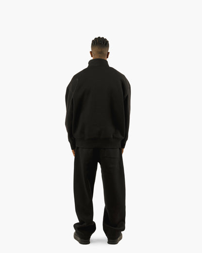 Streetwear Essential Oversized Quarter-Zip