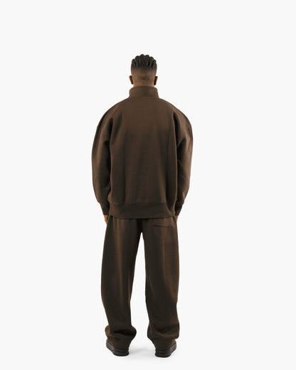 Streetwear Essential Oversized Quarter-Zip
