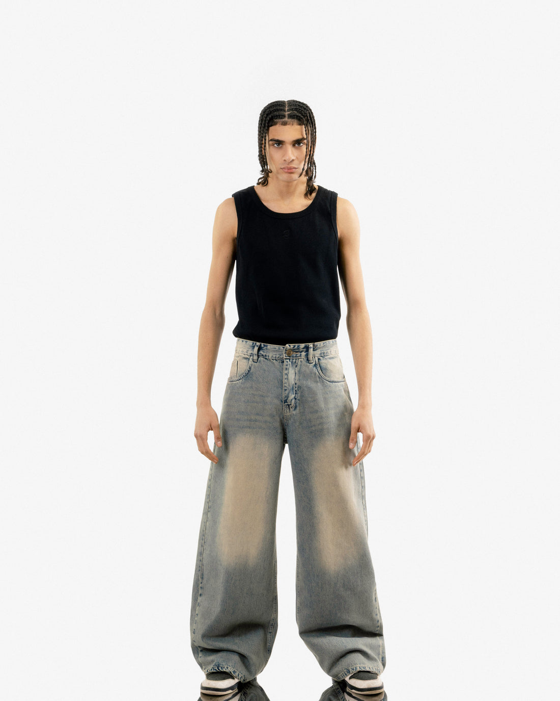 Extreme Super Baggy Jeans - Soft Light Wash