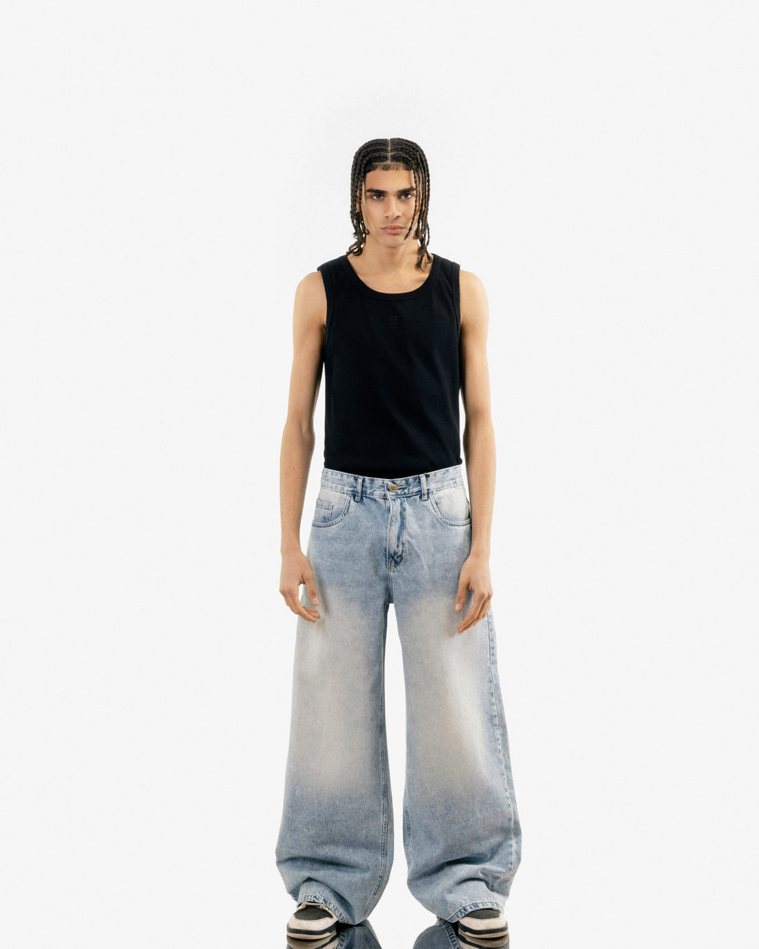 Extreme Super Baggy Jeans - Light Blue Wash