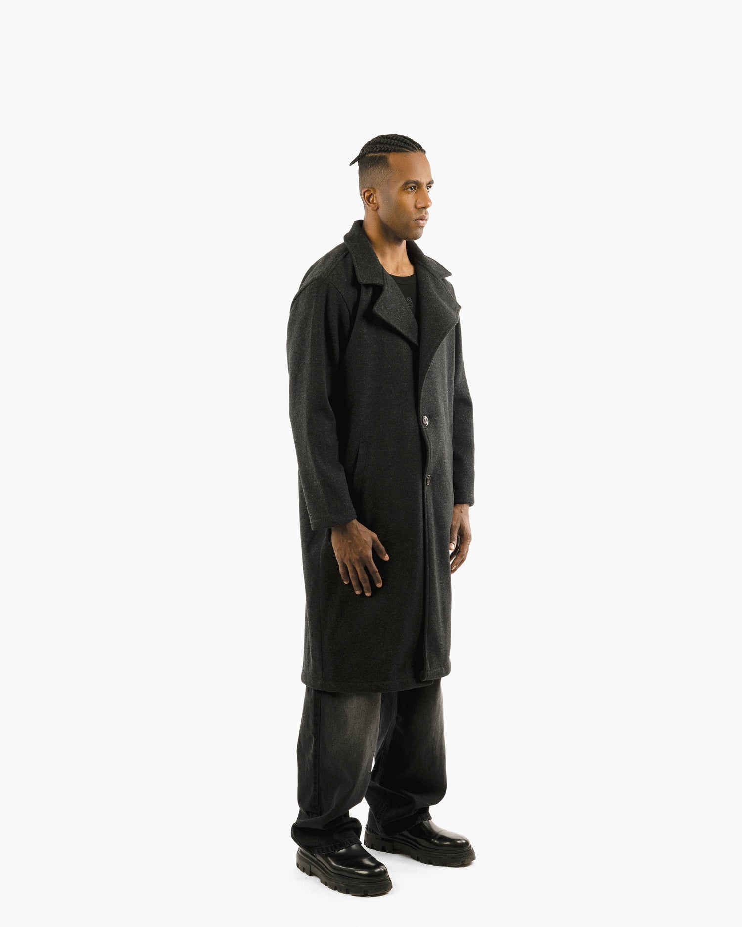 Streetwear Essential Oversized Overcoat