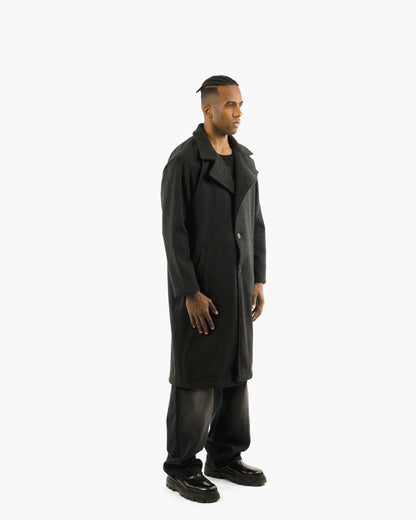 Streetwear Essential Oversized Overcoat