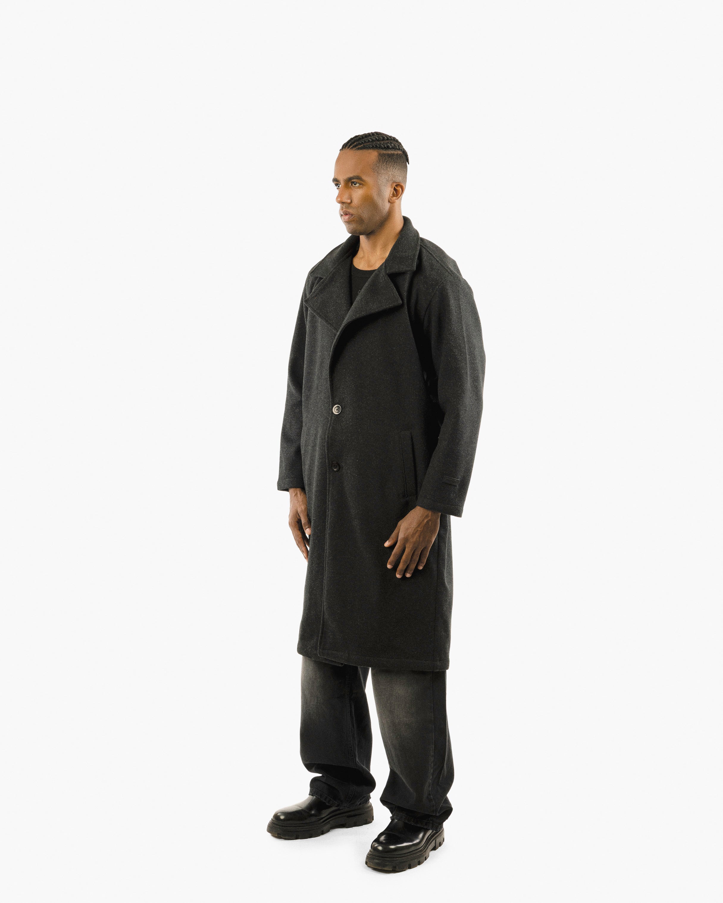 Streetwear Essential Oversized Overcoat