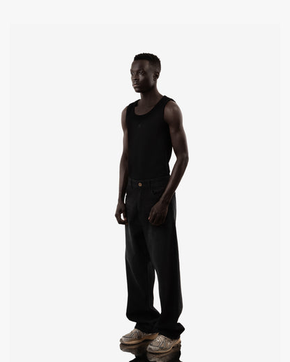 Extreme Fade Black Super Baggy Jeans