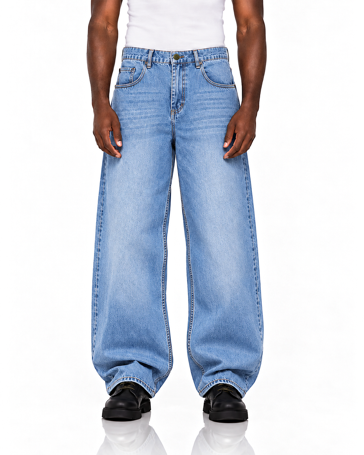 Essential Bleached Super Baggy Jeans