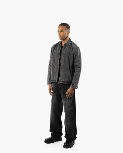 Streetwear Essential Boxy Gabardine Jacket