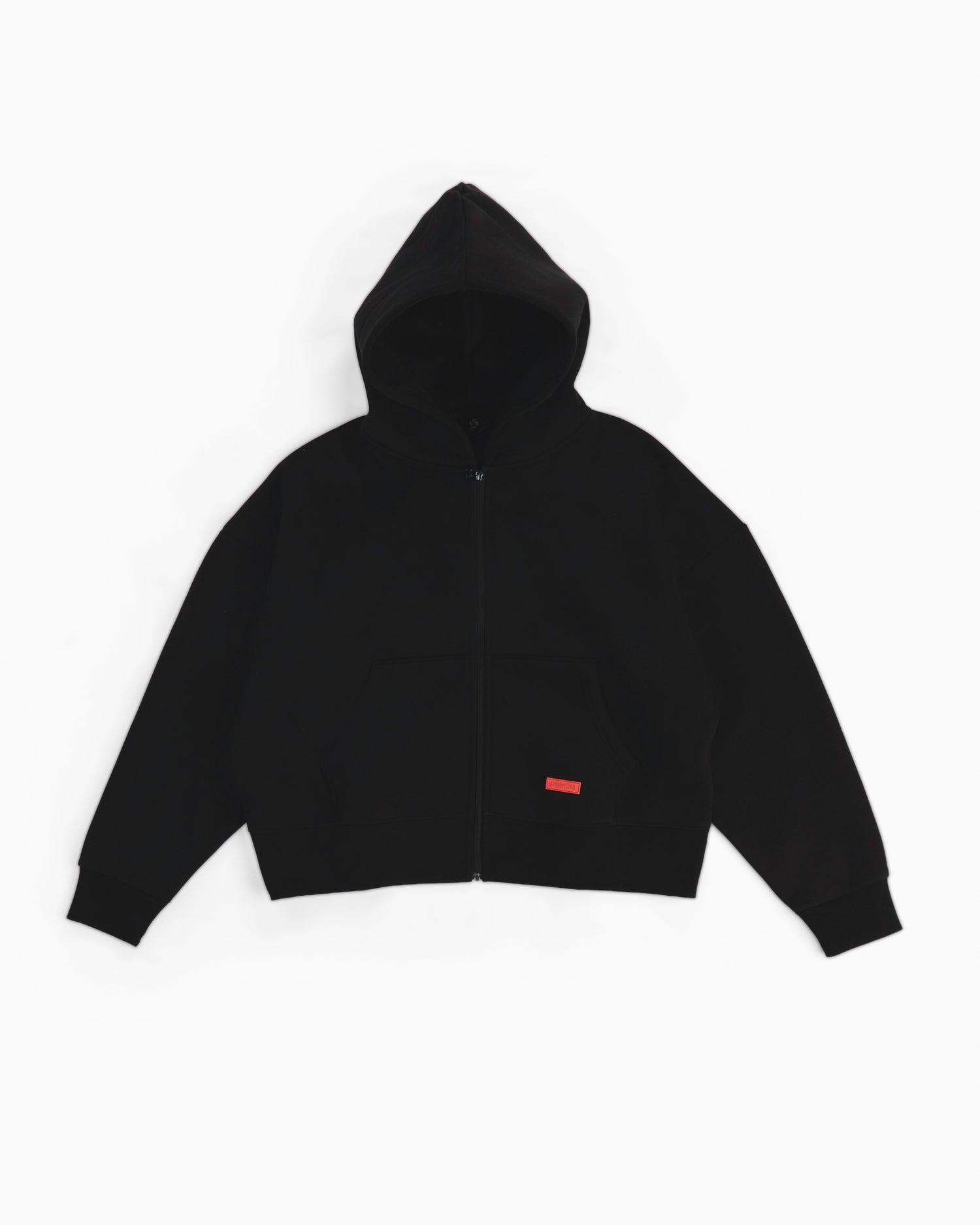 Streetwear Essential Boxy Zip Hoodie