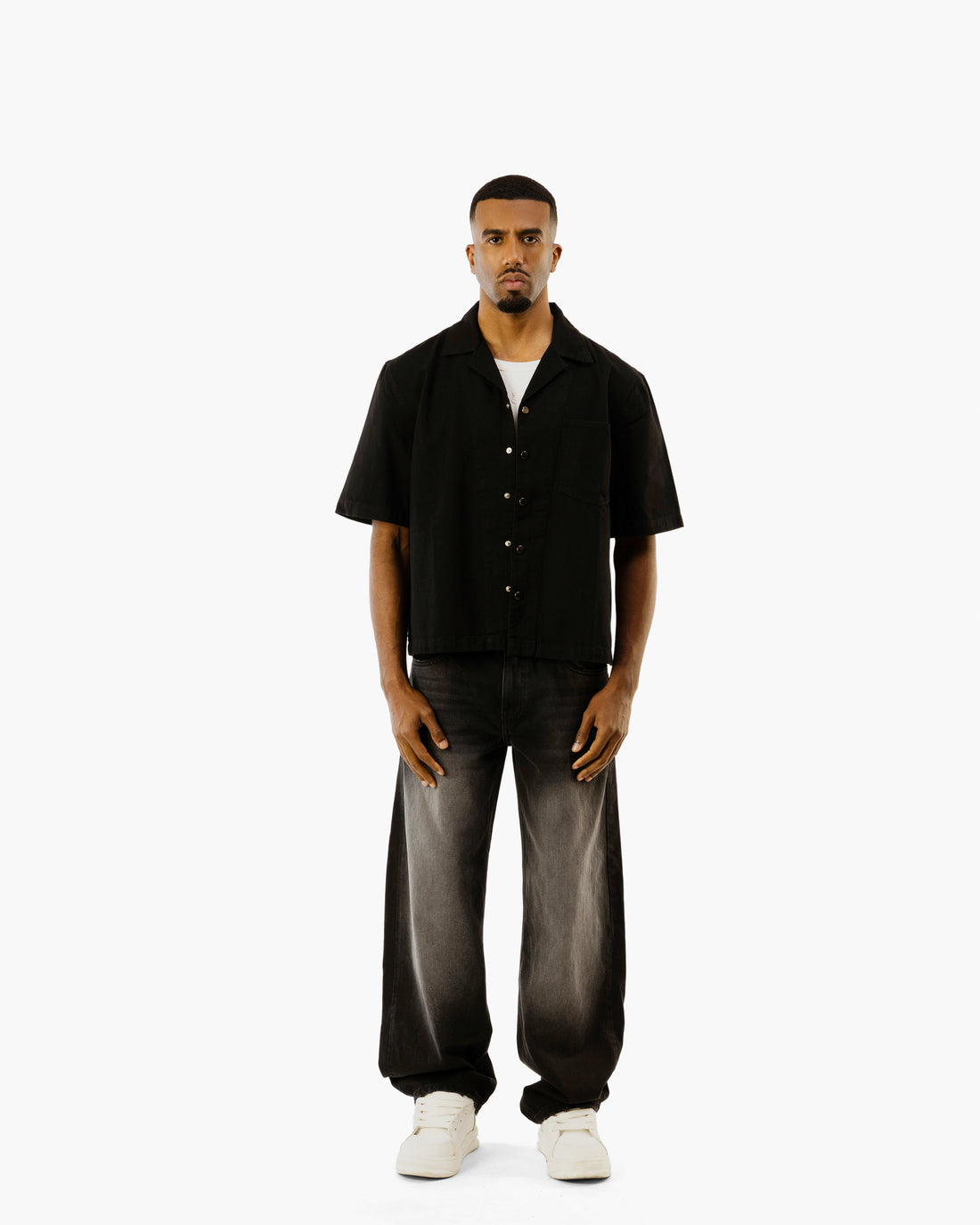 Core Denim Boxy Shirt