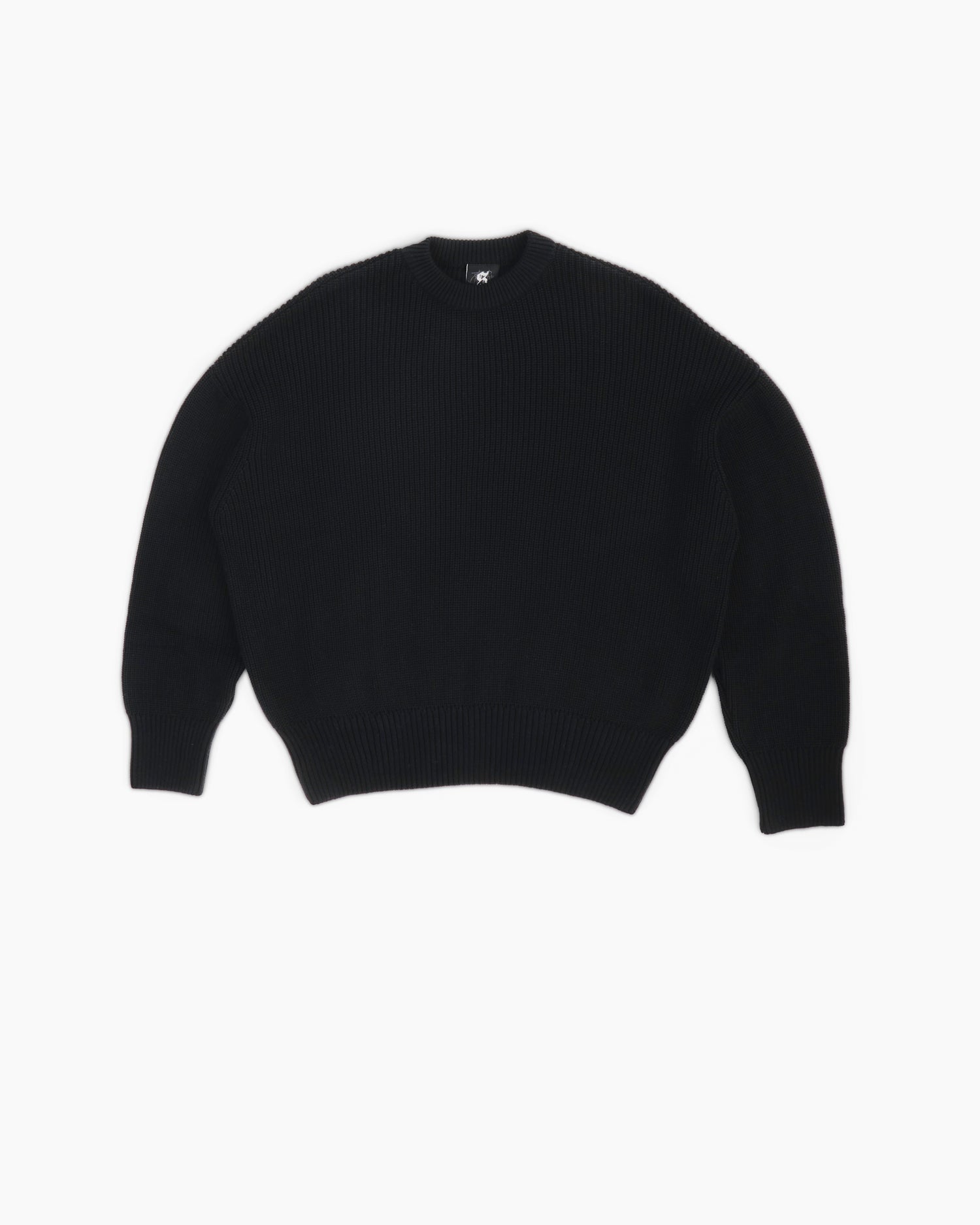 Streetwear Essential Boxy Knit Sweater